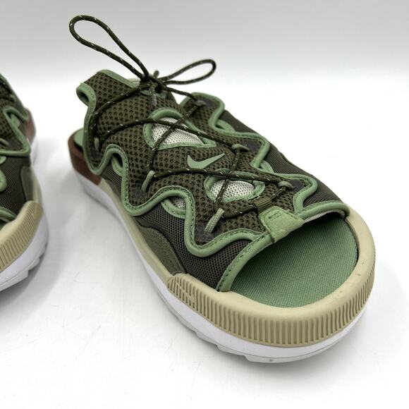 Nike Offline Slides Sandals Mens Sporty Green CZ0332-200 - Picture 9 of 12